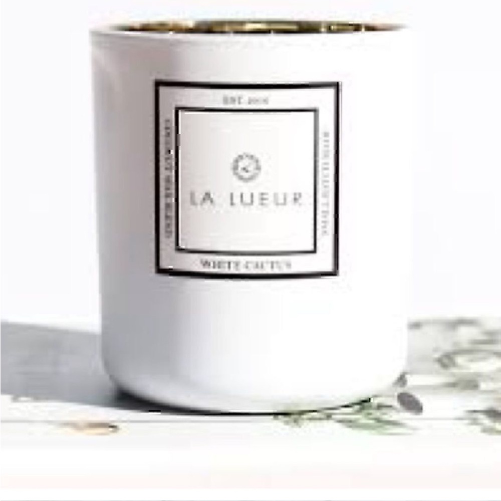 La Lueur‎ White Cactus Candle